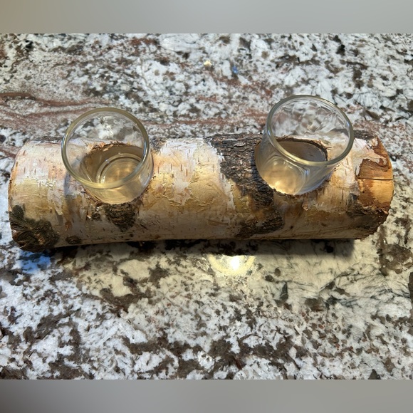 Birch candle holder - Picture 4 of 5